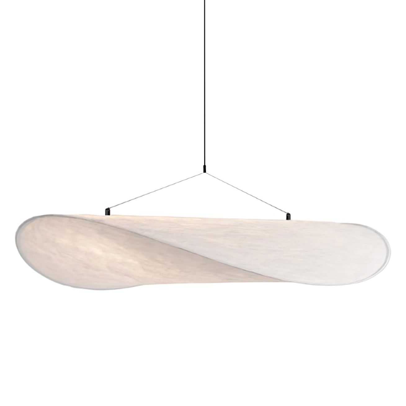 Modern Abstract Cloud Tyvek Pendant Light Sustainable LED Hanging Ceiling Luminaire