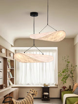 Modern Abstract Cloud Tyvek Pendant Light Sustainable LED Hanging Ceiling Luminaire