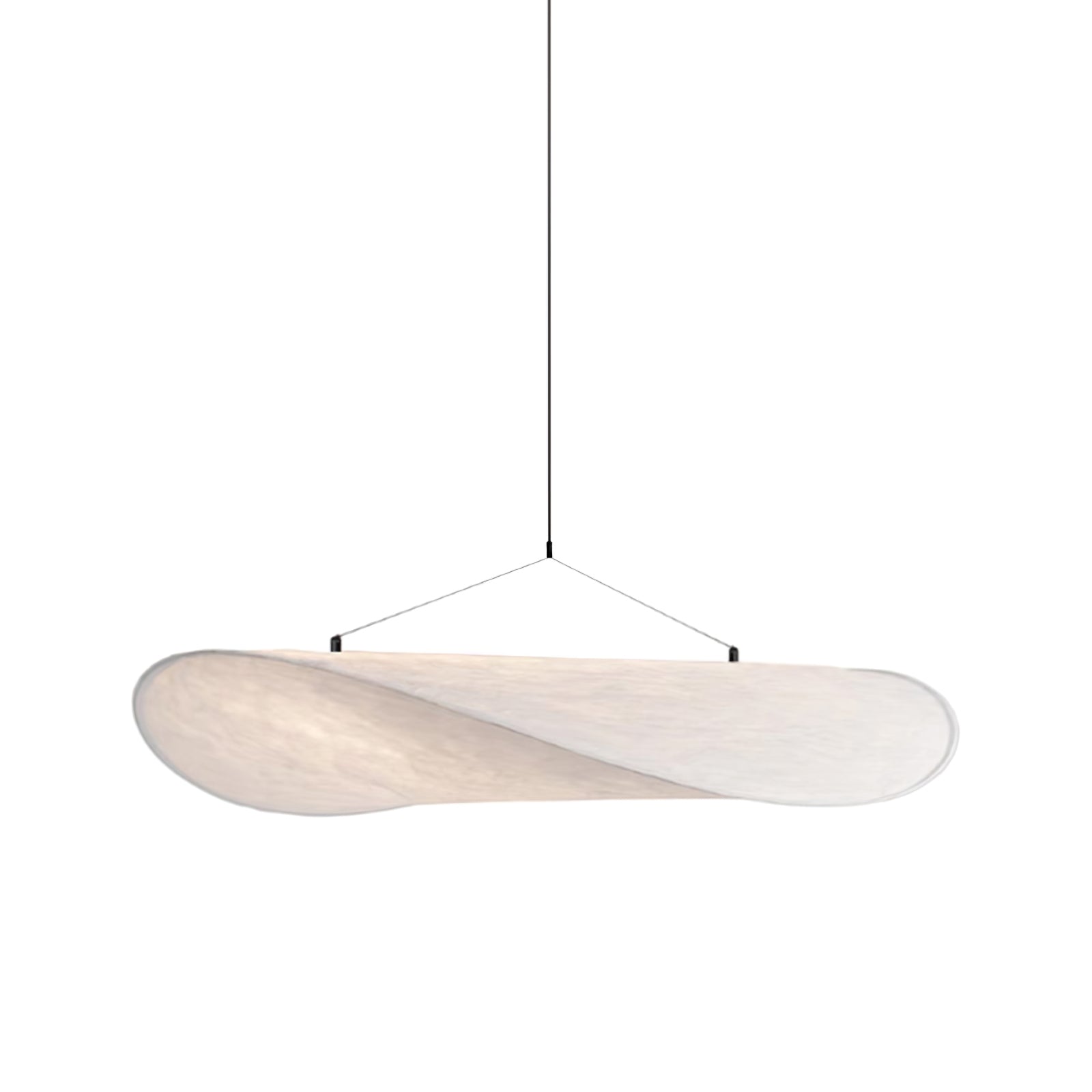 Modern Abstract Cloud Tyvek Pendant Light Sustainable LED Hanging Ceiling Luminaire