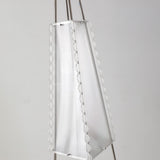 Tent Geometric Acrylic Floor Lamp Modern Stainless Steel Standing Light with 3 Color LED