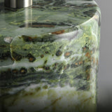 Modern Marble Base Table Lamp with Fabric Shade for Bedside and Living Room Lighting