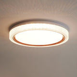 Modern Thin Round LED Flush Mount Ceiling Lamp for Contemporary Home Lighting