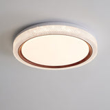 Modern Thin Round LED Flush Mount Ceiling Lamp for Contemporary Home Lighting