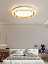 Modern Thin Round LED Flush Mount Ceiling Lamp for Contemporary Home Lighting