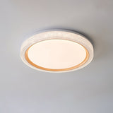 Modern Thin Round LED Flush Mount Ceiling Lamp for Contemporary Home Lighting