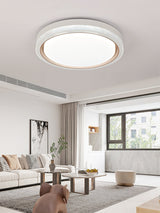 Modern Thin Round LED Flush Mount Ceiling Lamp for Contemporary Home Lighting