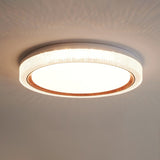 Modern Thin Round LED Flush Mount Ceiling Lamp for Contemporary Home Lighting