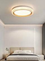 Modern Thin Round LED Flush Mount Ceiling Lamp for Contemporary Home Lighting
