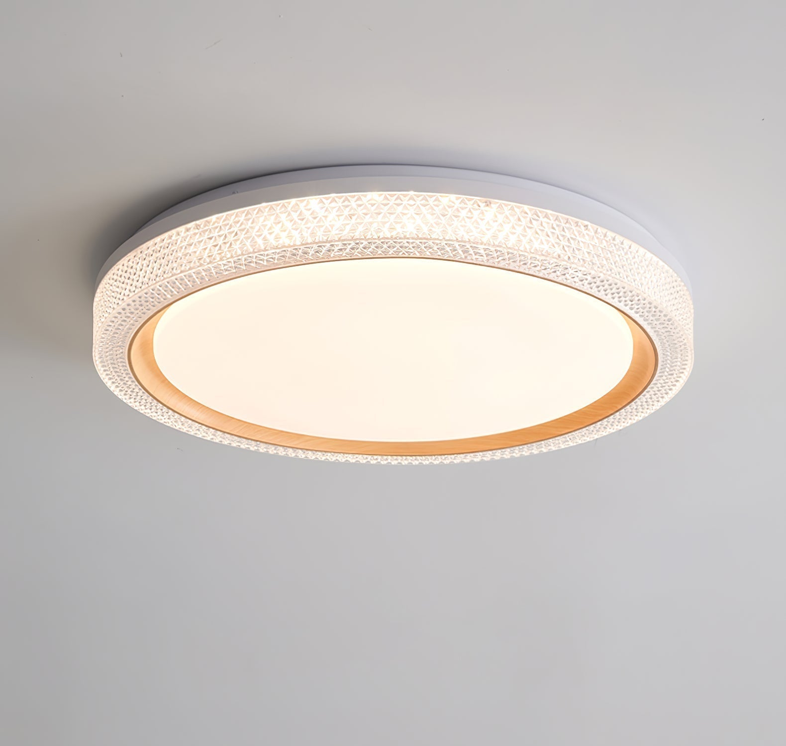 Modern Thin Round LED Flush Mount Ceiling Lamp for Contemporary Home Lighting