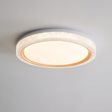 Modern Thin Round LED Flush Mount Ceiling Lamp for Contemporary Home Lighting