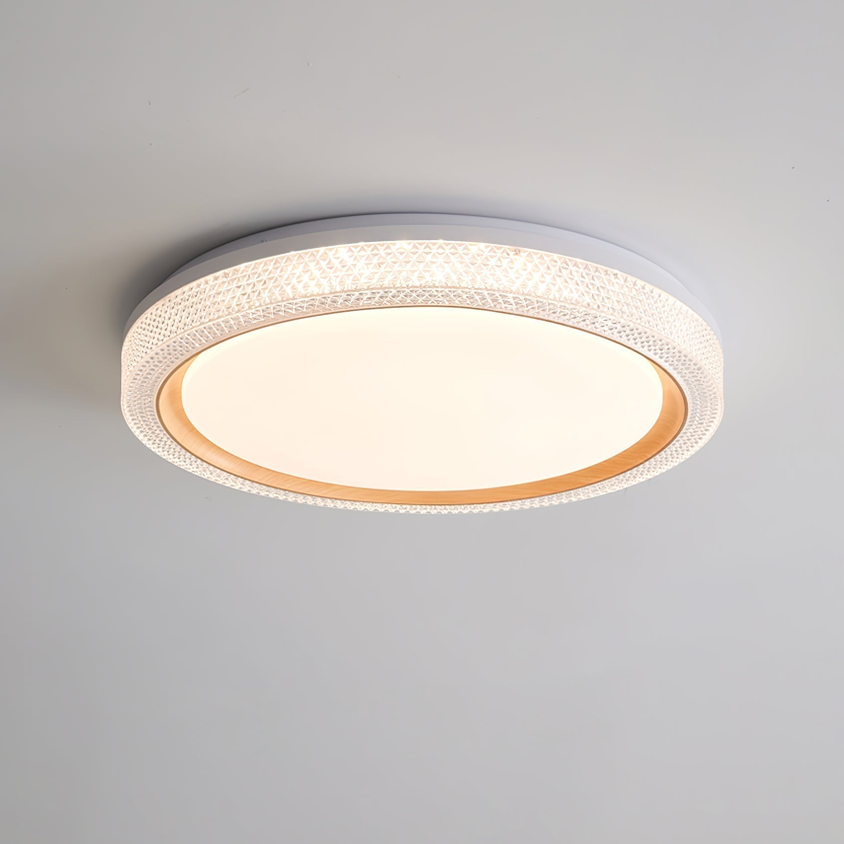 Modern Thin Round LED Flush Mount Ceiling Lamp for Contemporary Home Lighting