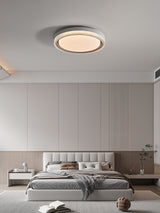 Modern Thin Round LED Flush Mount Ceiling Lamp for Contemporary Home Lighting