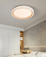 Modern Thin Round LED Flush Mount Ceiling Lamp for Contemporary Home Lighting