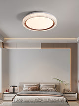 Modern Thin Round LED Flush Mount Ceiling Lamp for Contemporary Home Lighting