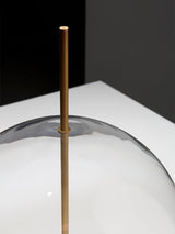 Modern Integrated LED Glass Table Lamp for Bedside and Living Room Decor
