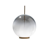 Modern Integrated LED Glass Table Lamp for Bedside and Living Room Decor