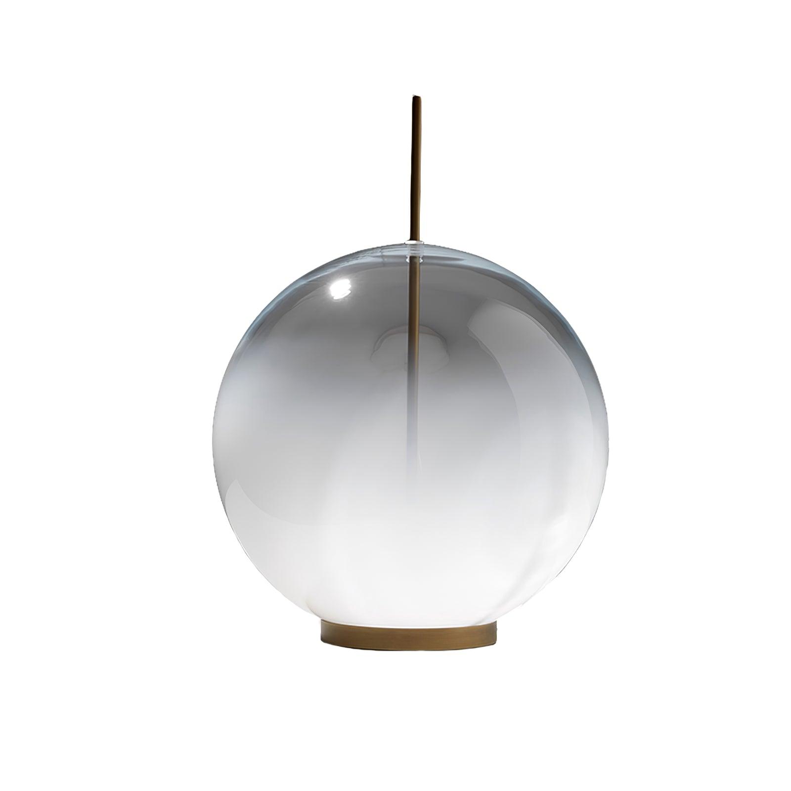 Modern Integrated LED Glass Table Lamp for Bedside and Living Room Decor
