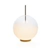 Modern Integrated LED Glass Table Lamp for Bedside and Living Room Decor