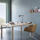 Modern Minimalist Tip Table Lamp with Adjustable Head and Dimmable LED Light for Workspace