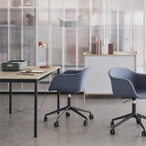 Modern Minimalist Tip Table Lamp with Adjustable Head and Dimmable LED Light for Workspace
