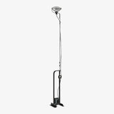 Modern Industrial Adjustable LED Floor Lamp with Telescopic Stem for Living Room Lighting