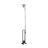 Modern Industrial Adjustable LED Floor Lamp with Telescopic Stem for Living Room Lighting