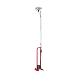 Modern Industrial Adjustable LED Floor Lamp with Telescopic Stem for Living Room Lighting