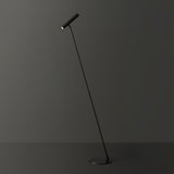 Modern Slim Brass LED Uplight Floor Lamp with Three Color Temperatures for Contemporary Living Rooms