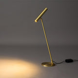 Tom Modern Brass LED Table Lamp with Adjustable Head and Three Color Temperatures