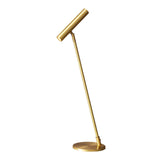 Tom Modern Brass LED Table Lamp with Adjustable Head and Three Color Temperatures
