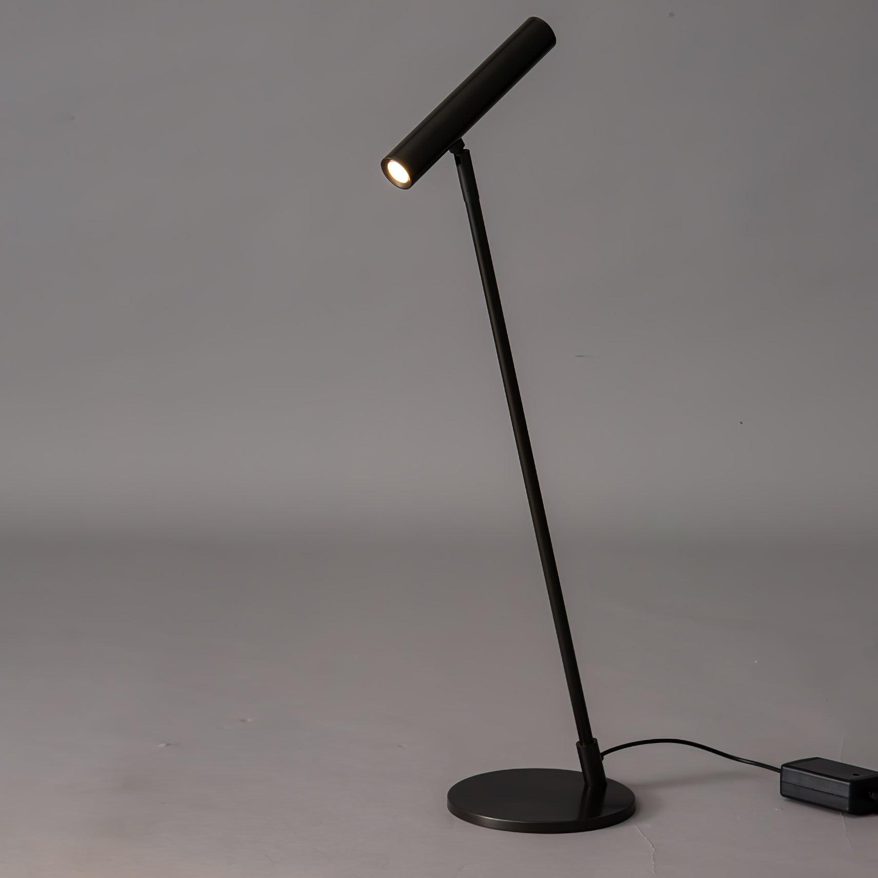Tom Modern Brass LED Table Lamp with Adjustable Head and Three Color Temperatures