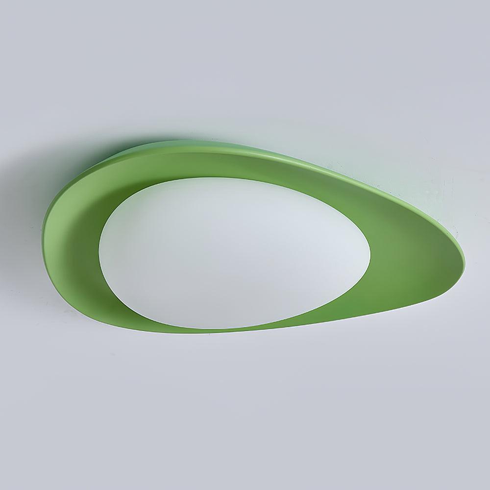 Tonia Resin Round Flush Mount LED Ceiling Light for Modern Interior Decor