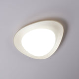 Tonia Resin Round Flush Mount LED Ceiling Light for Modern Interior Decor