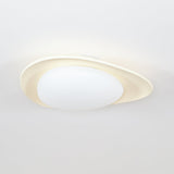 Tonia Resin Round Flush Mount LED Ceiling Light for Modern Interior Decor