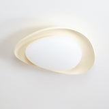 Tonia Resin Round Flush Mount LED Ceiling Light for Modern Interior Decor