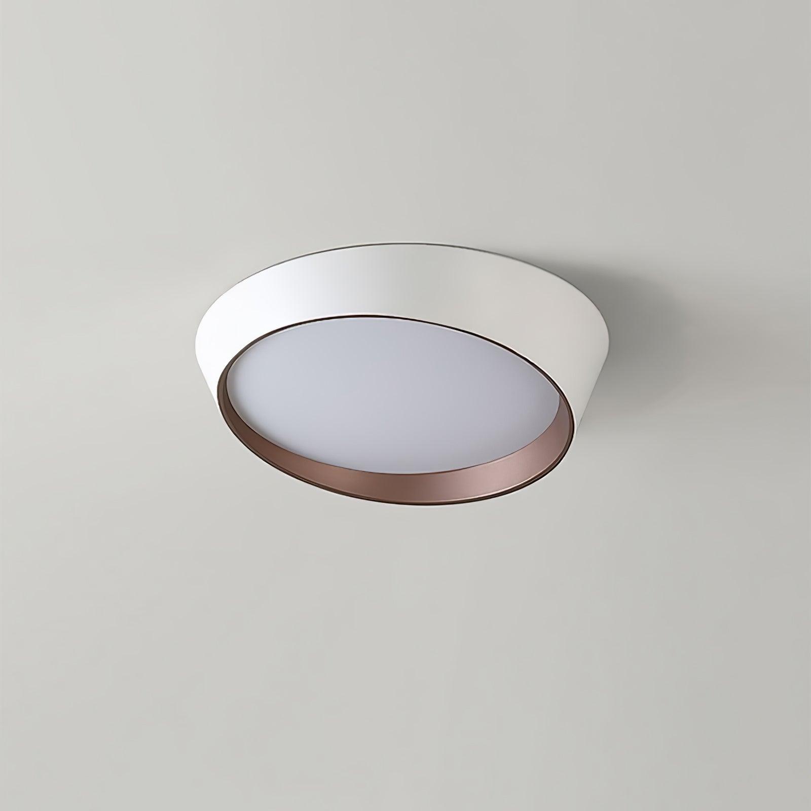 Toronto Minimalist Truncated Cone LED Ceiling Luminaire with Acrylic Diffuser