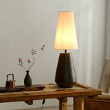 vintage-handcrafted-rustic-ceramic-table-lamp-with-beige-linen-shade-and-aged-texture