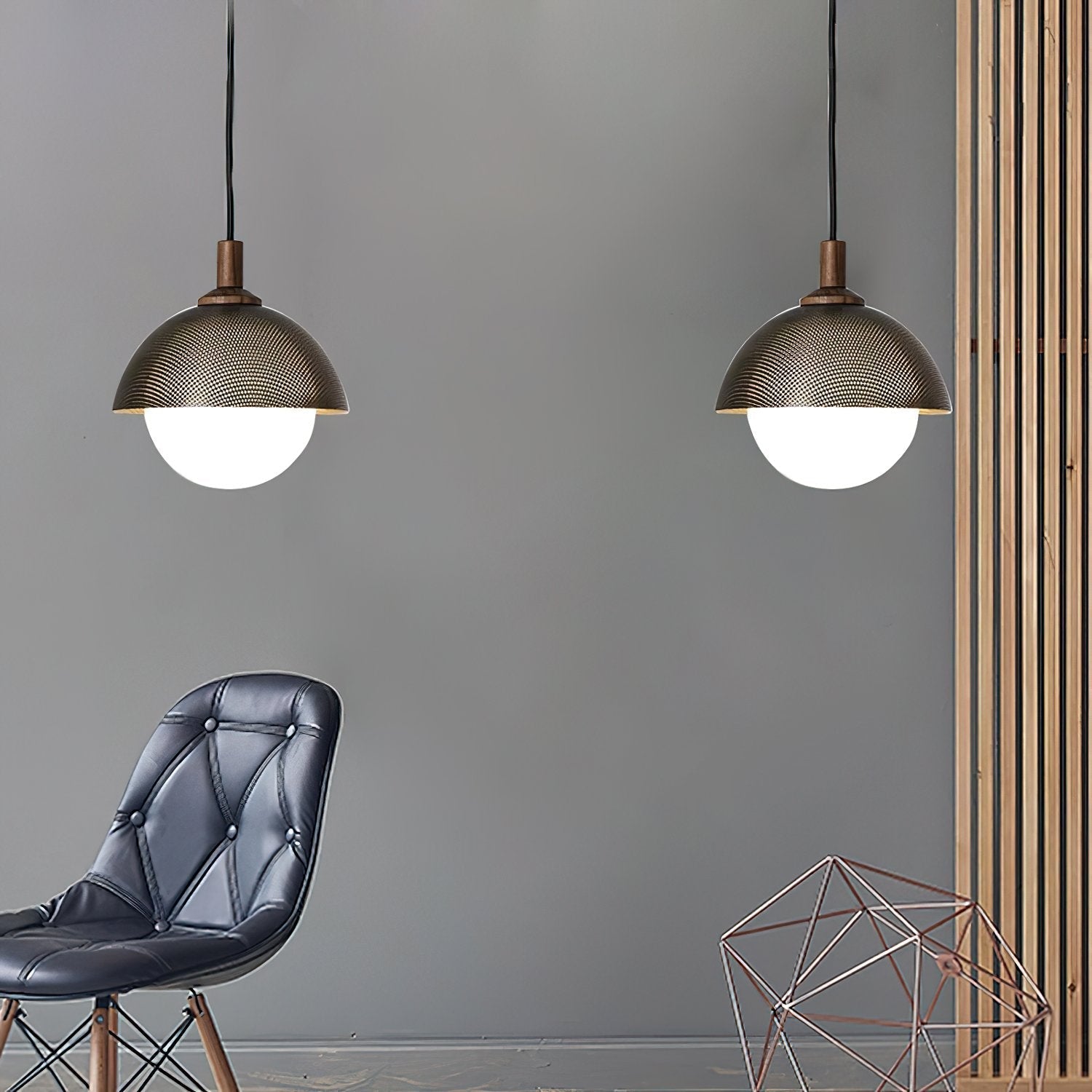 modern-minimalist-perforated-metal-and-glass-globe-pendant-light-for-home-decor