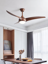 Traditional 52 Inch LED Ceiling Fan with Integrated Light and Remote Control