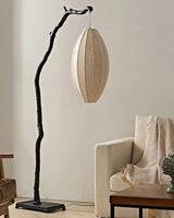 sculptural-tree-branch-standing-floor-lamp-with-elegant-fabric-lantern-shade