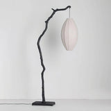 sculptural-tree-branch-standing-floor-lamp-with-elegant-fabric-lantern-shade