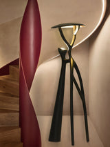 Artistic Tree of Life Sculpture LED Floor Lamp Modern Uplight for Living Room Office