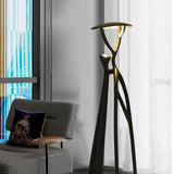 Artistic Tree of Life Sculpture LED Floor Lamp Modern Uplight for Living Room Office