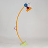 Modern Memphis Style Treetops Geometric Uplight Floor Lamp with Multi Color Finish