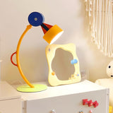 Modern Memphis Style Colorful Geometric LED Table Lamp with Stepless Dimming Control