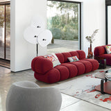 Modern Triple Floral Standing Lamp Multi Color Petal Shades for Living Room and Office