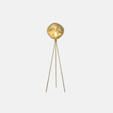 Modern Tripod Rock Lava Floor Lamp with Molten Acrylic Shade Standing Light