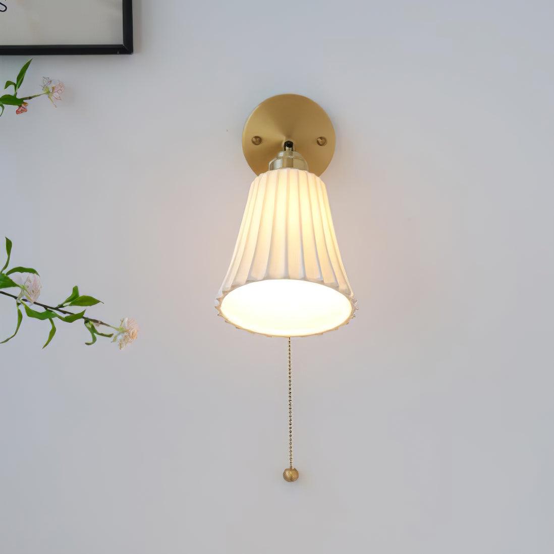 modern-trumpet-ceramic-wall-sconce-with-brass-accents-indoor-lighting-fixture