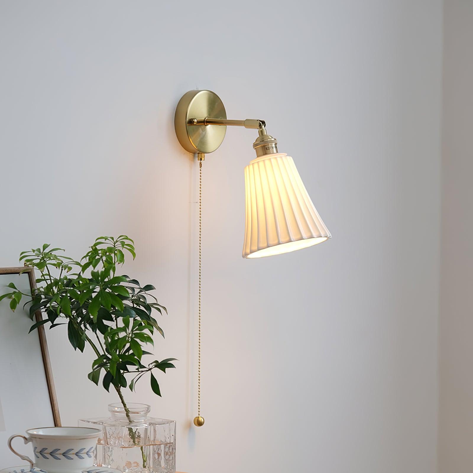 modern-trumpet-ceramic-wall-sconce-with-brass-accents-indoor-lighting-fixture