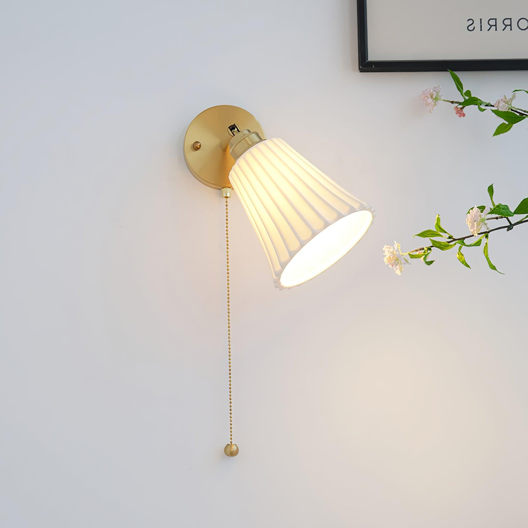 modern-trumpet-ceramic-wall-sconce-with-brass-accents-indoor-lighting-fixture